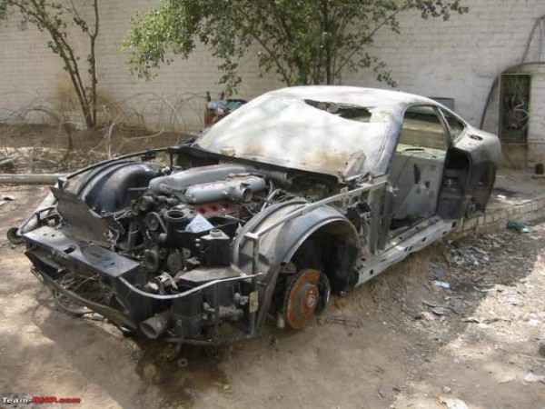 Uday Hussein's Junkyard of cars