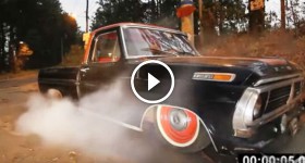 Gorgeous Ford f100 Burnout
