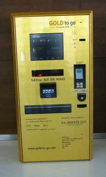 gold ATM in Dubai