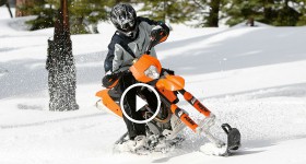 Snow Motorcycle!