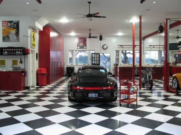 A gleaming workshop as big as a house