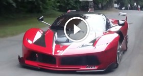 Ferrari LaFerrari FXXK CRAZY SOUNDS at Goodwood!