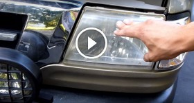 how to clean car headlights with Water or Moisture in them