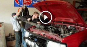 Leaf Blower Turbocharged Ford Ranger (HUGE Power)