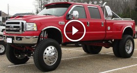 OMG! FORD F-350 POWER STROKE SUPER DUTY DIESEL DUALLY MOST INSANE ON YOUTUBE