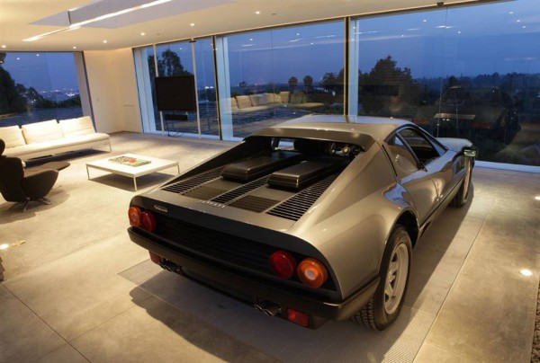 garage-living room combo with a view