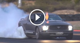30PSI2FRY - Turbo New Ford Mustang Super Skid at Gazzanats WA