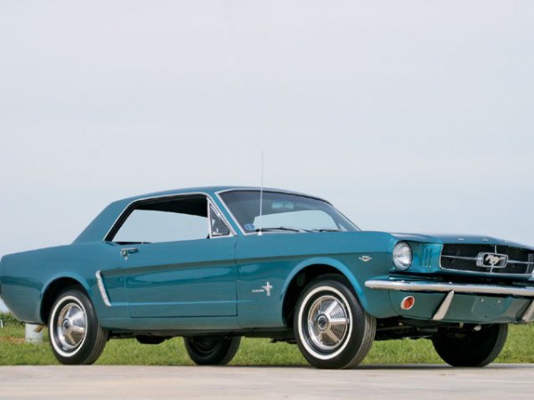 1965 Mustang Hardtop front three quarters