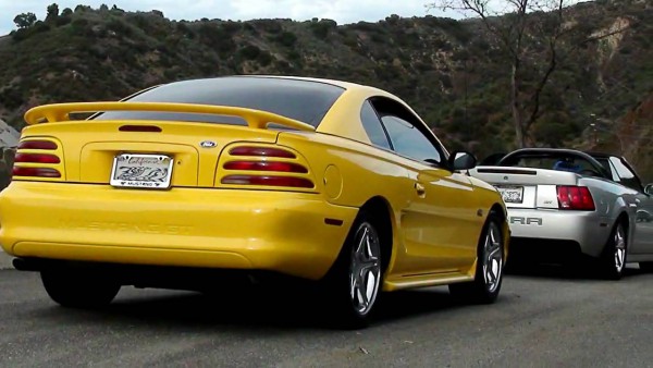 1994-1995 Mustang GT’s rear three quarters
