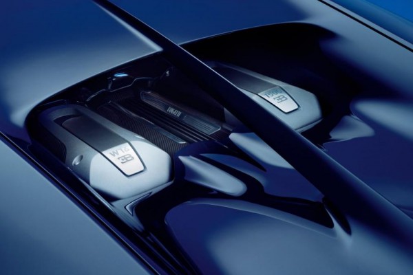 Bugatti Chiron radiators