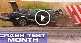 Crash Test Month Stretch Limousine Crash