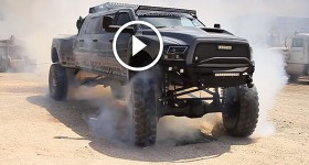 Mega Ram Runner vs Semi Truck
