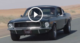 BIG MUSCLE Dubai 1968 Mustang Sand Bullitt