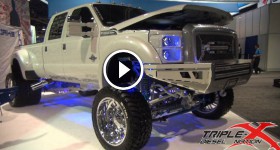 THE BIGGEST Best FORD Trucks ARE AT SEMA!!