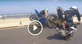 INSANE Bike Stunts TSR TIJUANA STREET STUNT RIDE 2016 Bike WHEELIES + DRIFTS Motorbike TRICKS