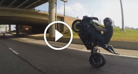 Motorcycle DRIFT Bike DRIFTING Suzuki GSXR 1000 STUNTS Highway DRIFTS ROC Ride Of The Century 2015