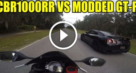 2008 Honda CBR1000rr Vs. Modded GT-R (Alpha 7)