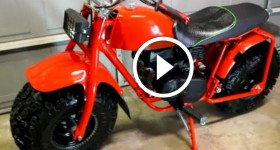 COMPLETE BUILD MONSTER TRAIL BIKE OUT OF Three WHEELER.