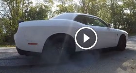 Fast and LOUD!! Muffler Delete Hellcat POV Drive and Burnout! 6 Speed Manual