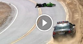 Motorcycle Accident in Front of CHP