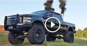 SINGLE TURBO 6.4 POWERSTROKE COMPILATION PURE SOUND!! ROLLING COAL