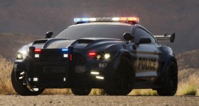 Transformers Barricade Ford Mustang cop car - cl