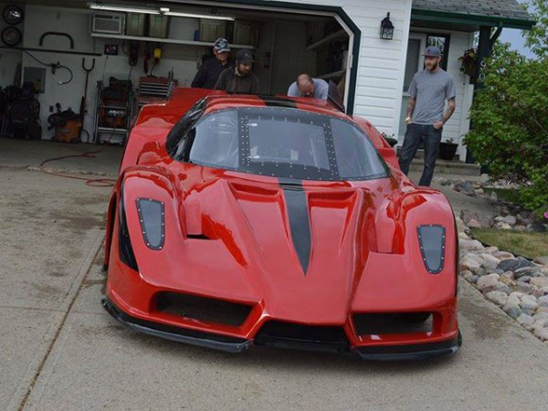 Ferrari Enzo Inspired Jet Car front end