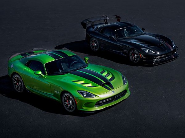 Two Dodge Viper cars