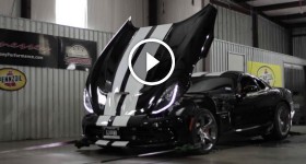 Hennessey Venom 800 Supercharged Dodge Viper Chassis Dyno Testing