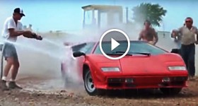 THE CANNONBALL RUN II (1984) Intro - Lamborghini Countach LP400S (S3)