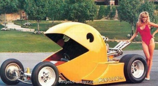 Custom made Pacman car