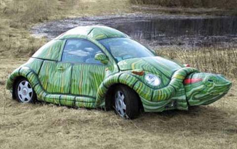 Custom made VW Bug Turtle