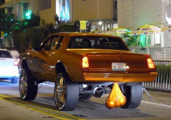 Custom made crazy ball car