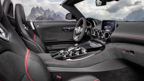 Mercedes AMG GT C Roadster interior view