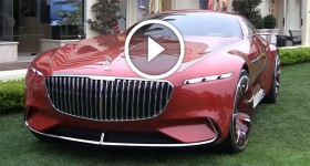 Vision Mercedes Maybach 6 - Being Driven with a Remote!