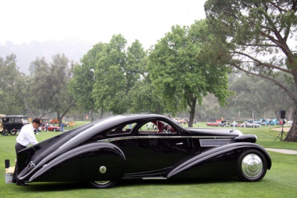 1925 Rolls Royce Phantom side rear three quarters