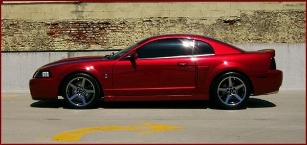 2003 Ford Mustang SVT Cobra side view