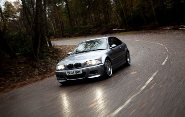 grey-bmw-coupe-in-motion-front-end