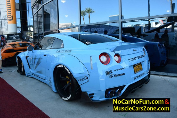 liberty-walk-nissan-gtr-at-sema-2016-rear-three-quarters