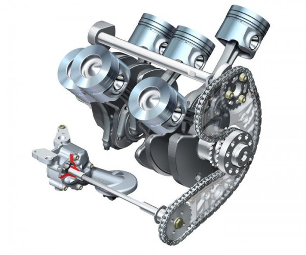 v6-gasoline-engine