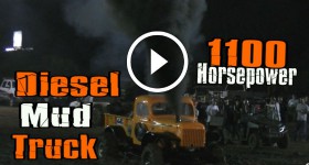COAL TRAIN the 1100HP DIESEL POWER WAGON MUD TRUCK