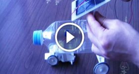 Handmade Solar Powered Toy Car